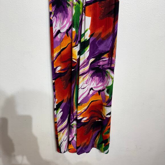 JFW Purple Floral Maxi Dress Sz S - Picture 4 of 10